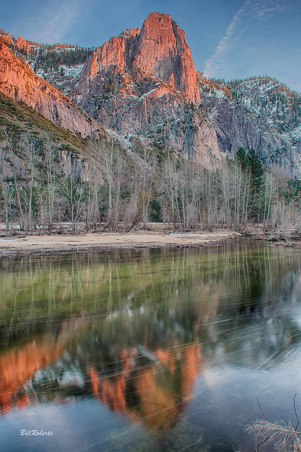 Yosemite National Park Photograph - Sentinel At Sunset by Bill Roberts
