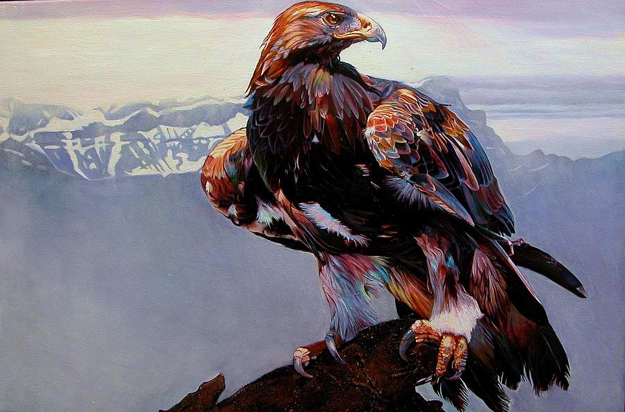 Wildlife Painting - Sentinel by Kelly McNeil