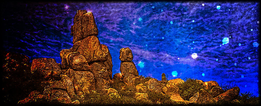 Sentinel Rocks  Photograph by Roger Passman