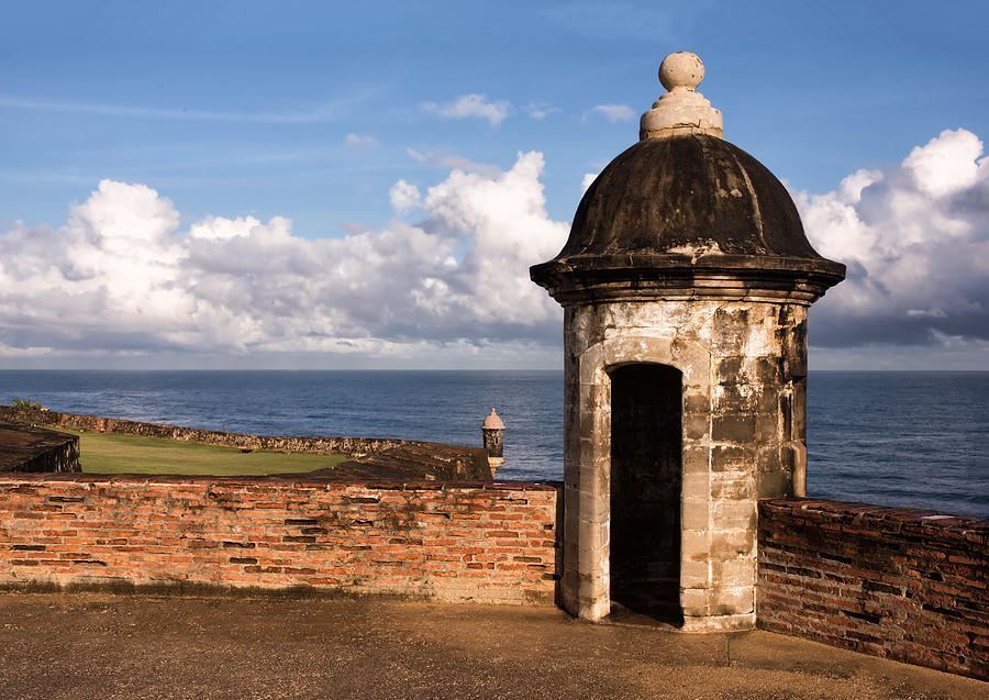 Sentry Boxes Of Old San Juan Photograph By Carter Jones - Fine Art America