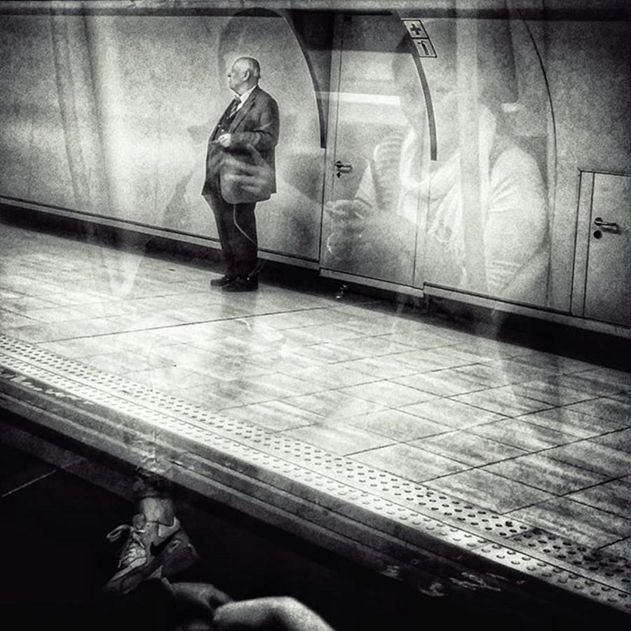 Man Photograph - Señor
#metro #underground #subway by Rafa Rivas