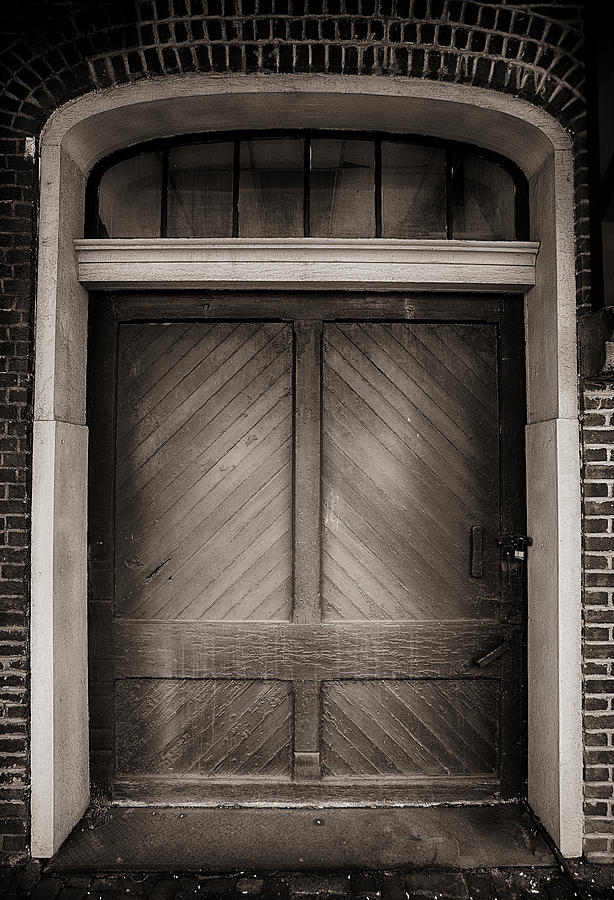 Sepia Doorway Photograph by Dick Pratt
