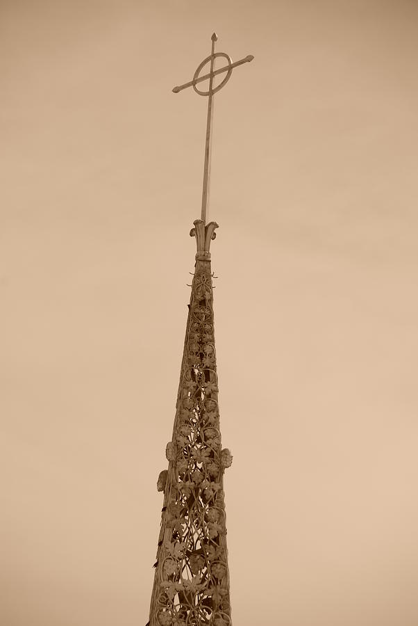 Sepia Spire Photograph by Rob Hans