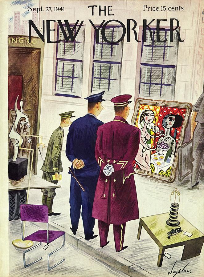 New Yorker September 27 1941 Painting by Constantin Alajalov