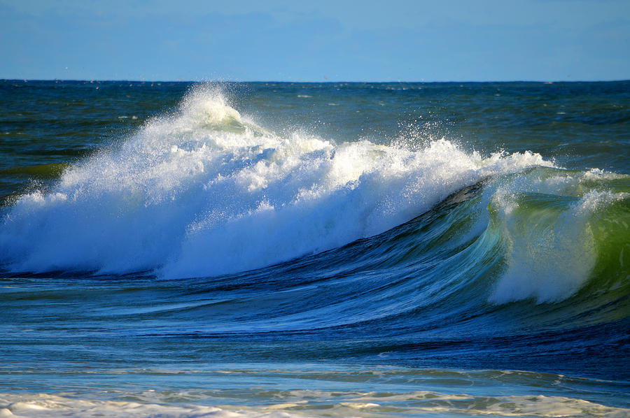 September Breakers Photograph by Dianne Cowen Cape Cod Photography