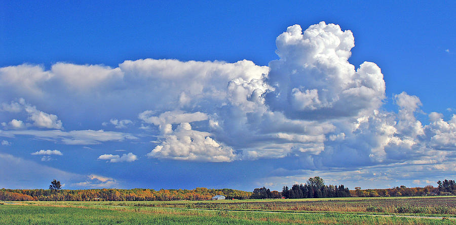 Landscape Photograph - September Clouds by Bill Morgenstern