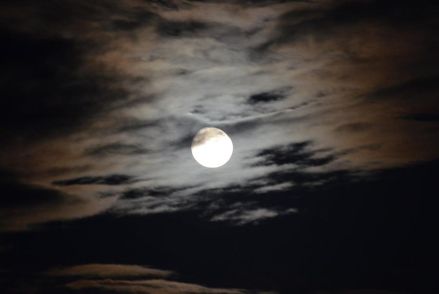 September Moon II Photograph by Maria Urso