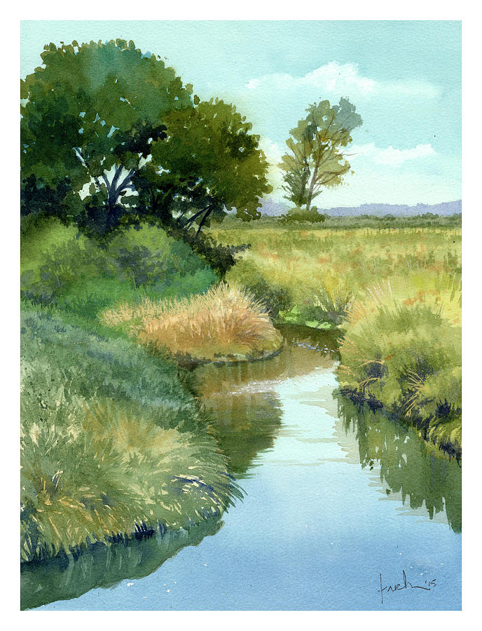 September Morning, Allen Creek by James Faecke September Morning, Allen Creek by James Faecke