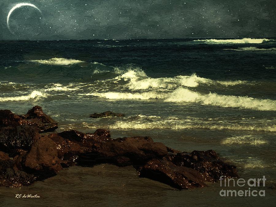Nature Painting - September Sea by RC DeWinter