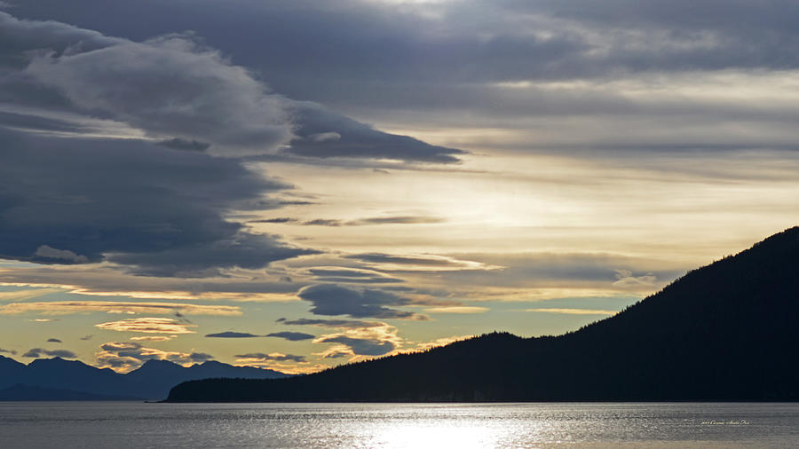 Glacier Bay National Park Photograph - Glacier Bay Sunrise by Connie Fox