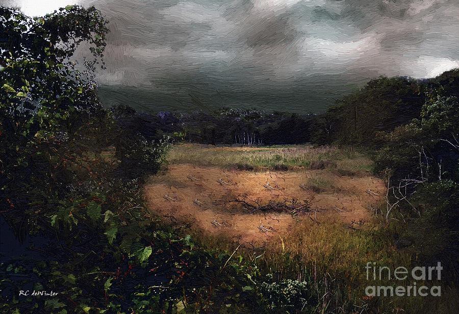 September Storm Painting by RC DeWinter