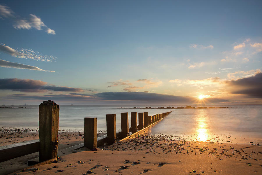 September Sunrise at Aberdeen Beach Photograph by Veli Bariskan