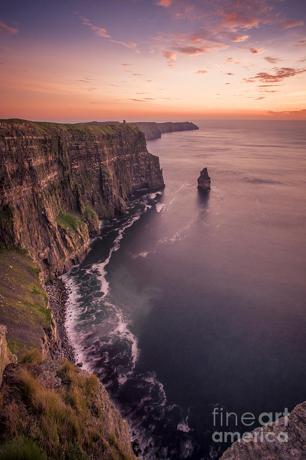 September sunset at the cliffs of Moher Photograph by Philippe Gosseau ...