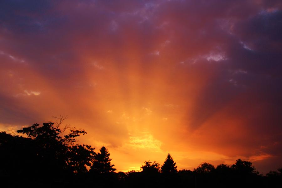 September Sunset Photograph by Karen Silvestri Fine Art America