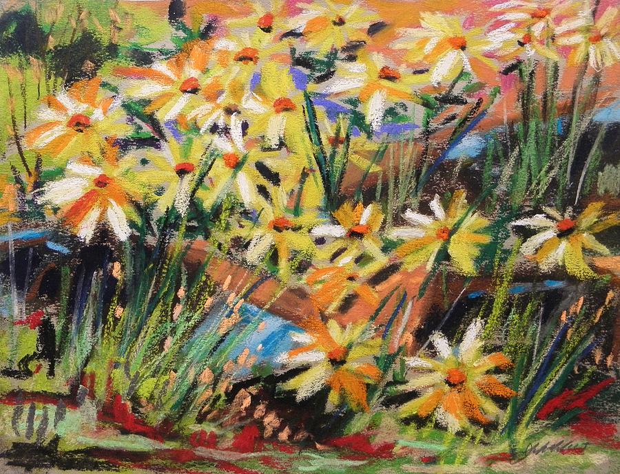 September Wildflowers Painting by John Williams
