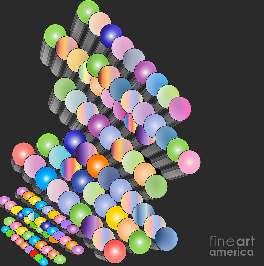 Abstract Digital Art - Sequence by Eleni Synodinou