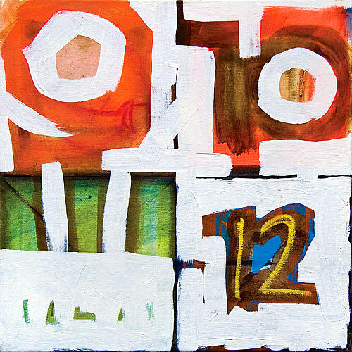 Abstract Painting - Sequens1 by Tomas Mayer Abstract Painting - Sequens1 by Tomas Mayer