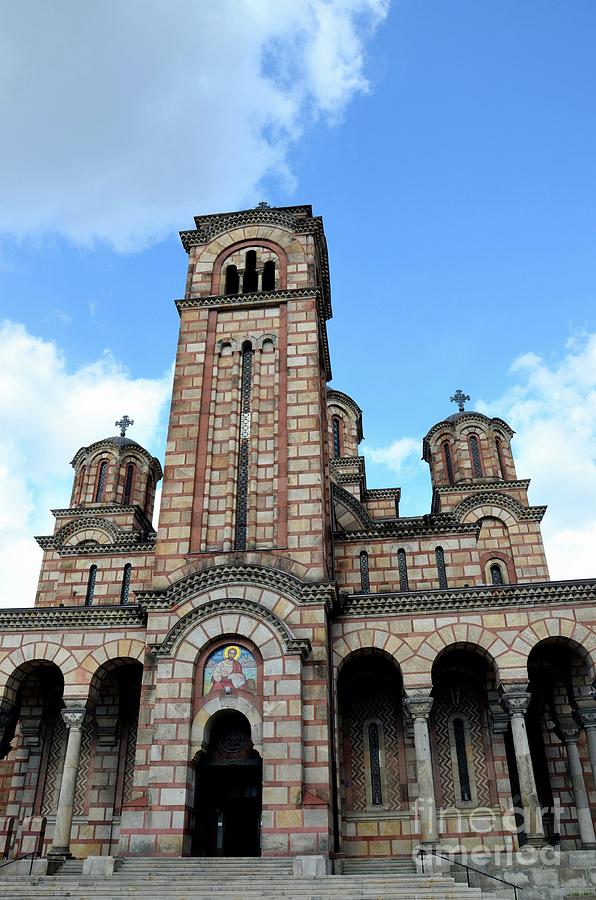 Serbian Orthodox Church of Saint Mark Belgrade Serbia Photograph by Imran Ahmed