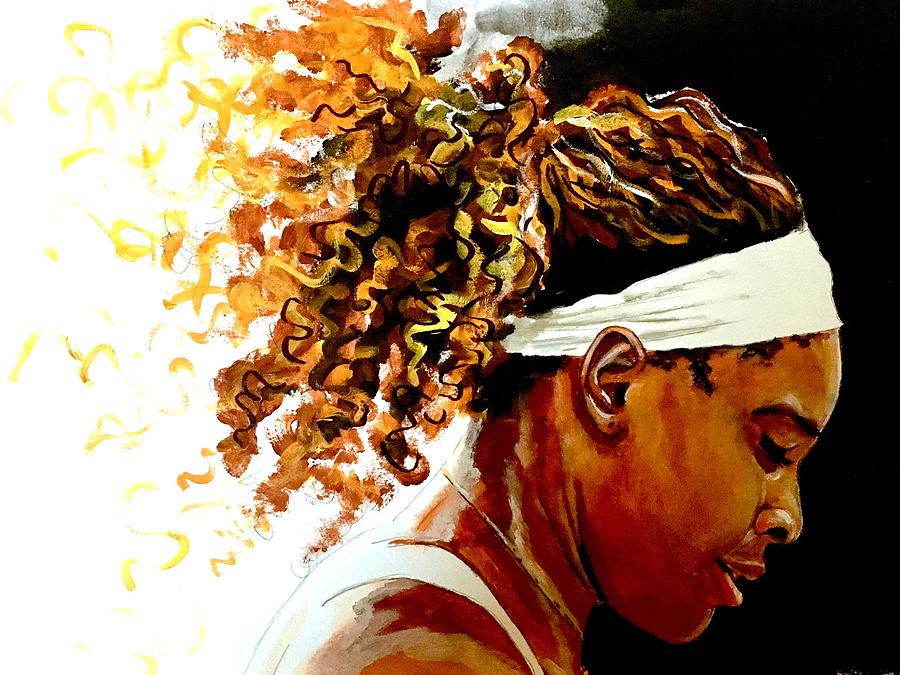 Serena Painting by Joel Tesch