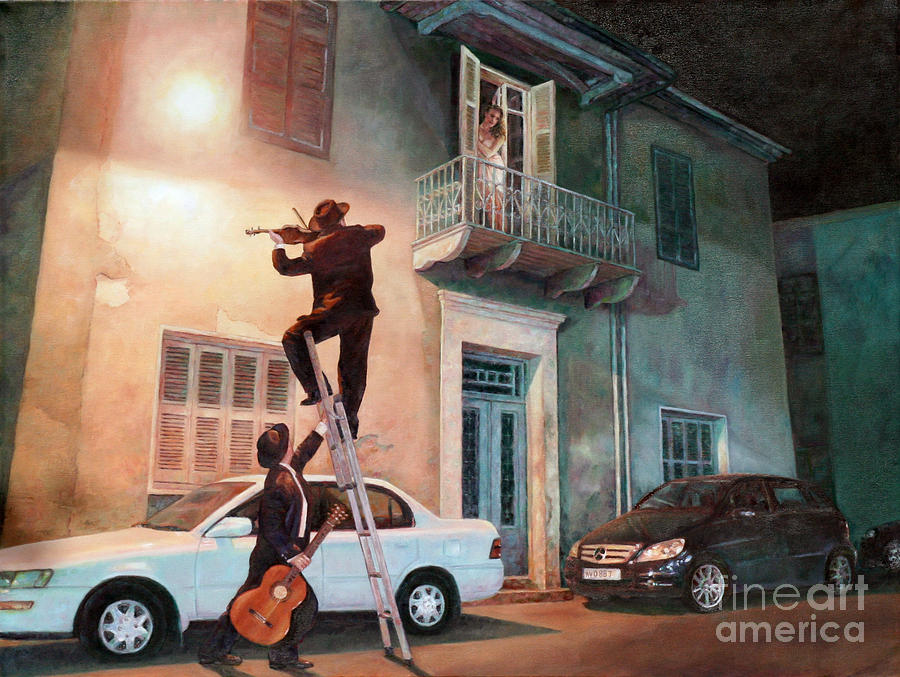 Serenade Painting by Theo Michael