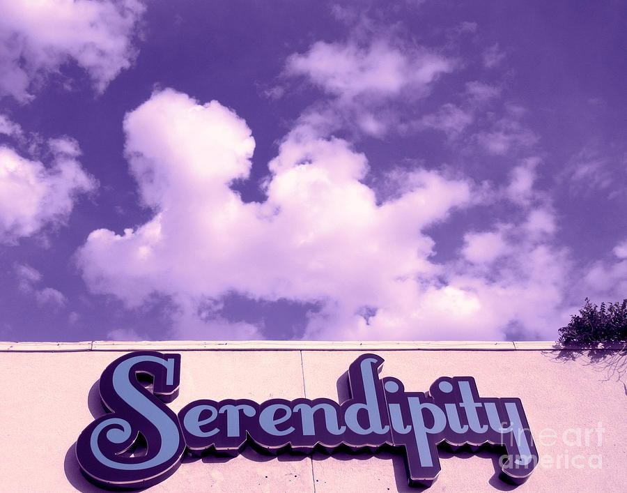 Serendipity Sign Arizona Photograph by Marlene Besso