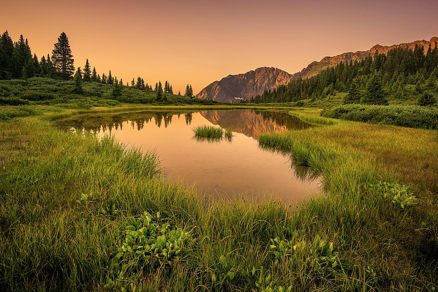 Serene Lake Photograph by Whit Richardson