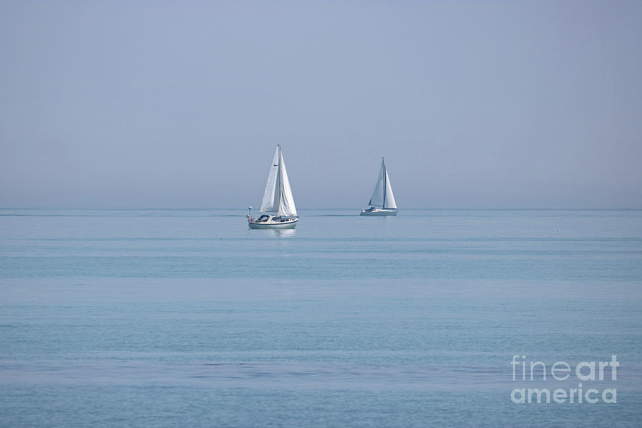 Serene sailing  Photograph by Julia Gavin