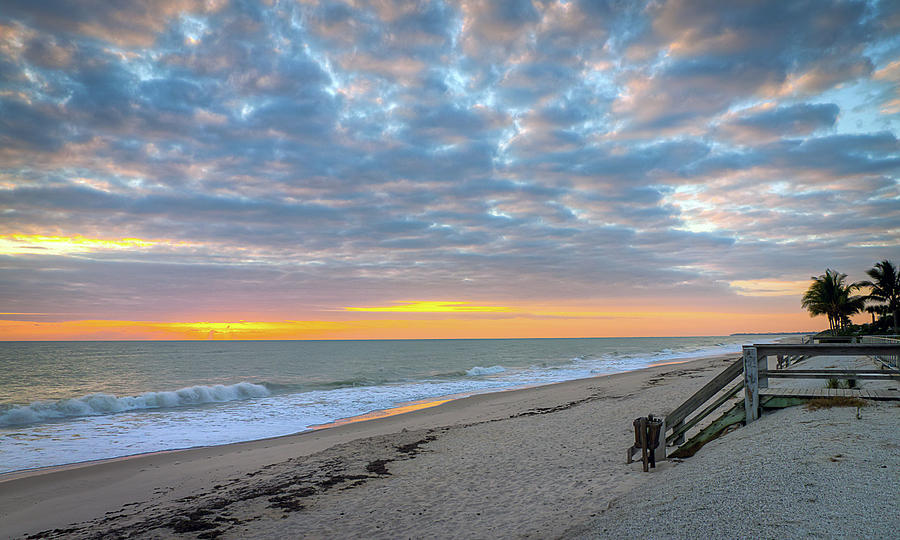 Serene Seascpe Sunrise Photograph by R Scott Duncan