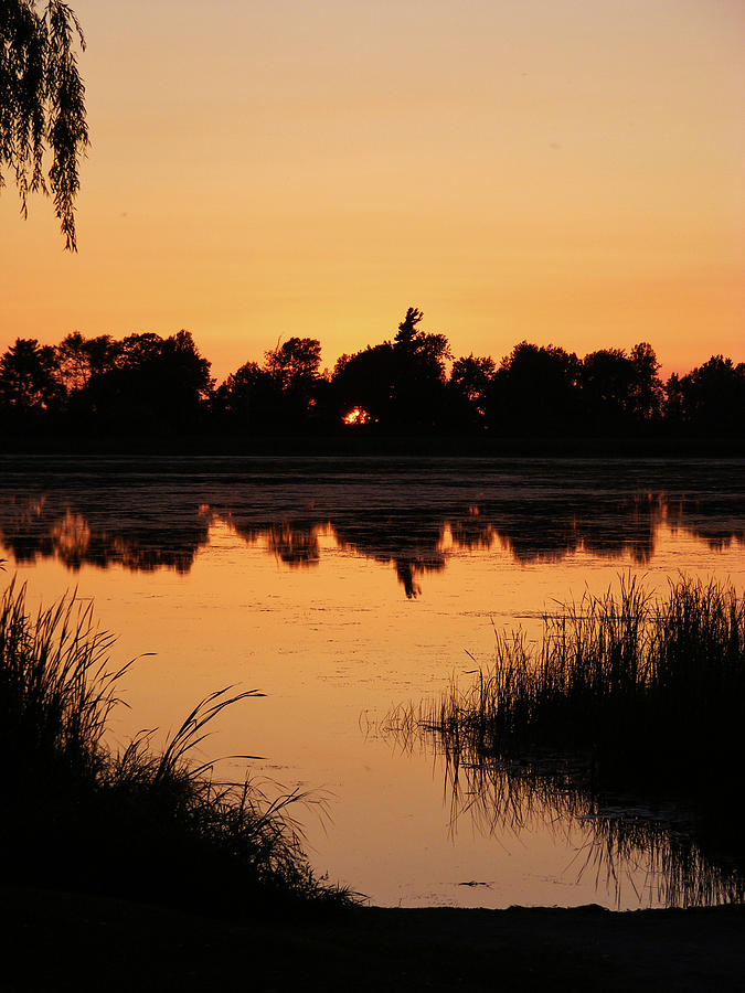 Serene Sunset Photograph by Lori Kingston