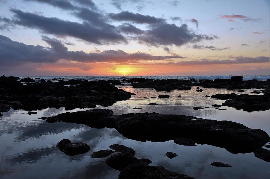 Serene Sunset Molokai Photograph by Heidi Fickinger