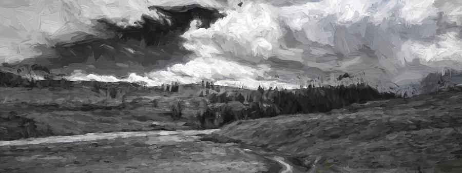 Yellowstone National Park Digital Art - Serene Valley II by Jon Glaser