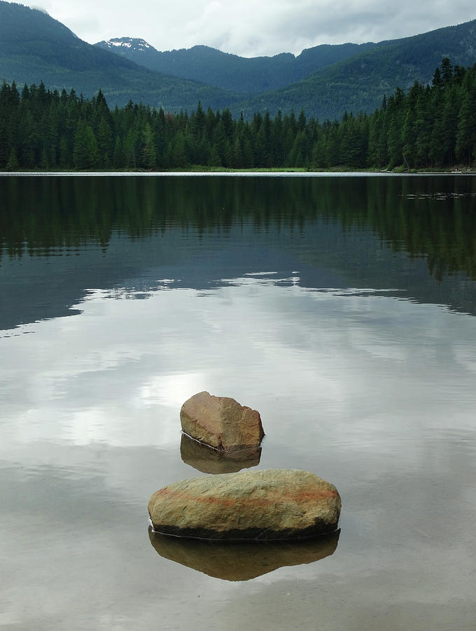 Serenity at Lost Lake Photograph by David T Wilkinson