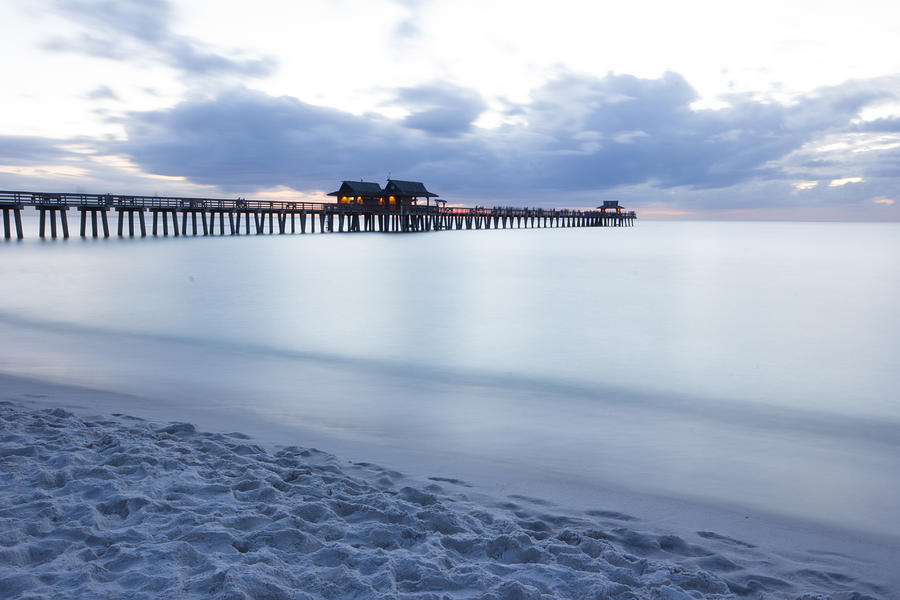 Serenity at Naples Pier Photograph by Joseph Skalny Serenity at Naples Pier Photograph by Joseph Skalny