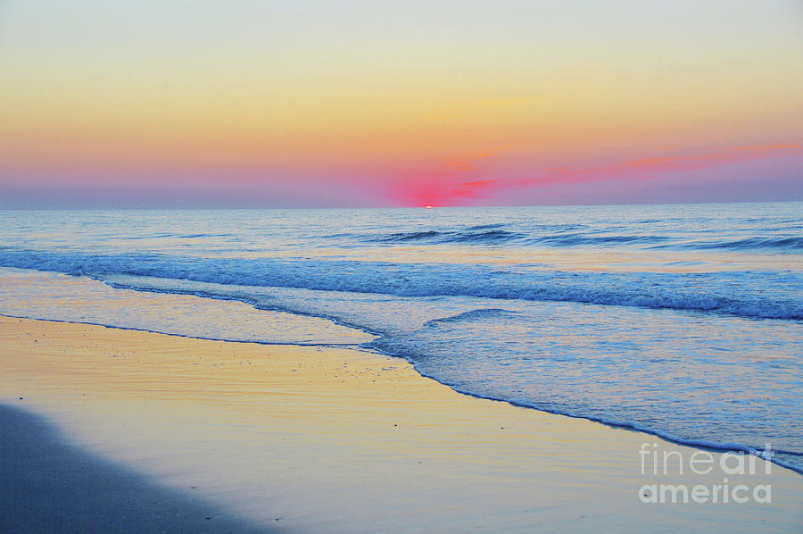Unique Photograph - Serenity Beach Sunrise by Robyn King