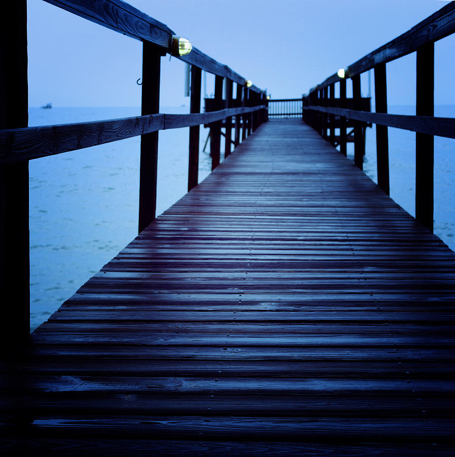 Serenity Pier Photograph by Carla Parker | Fine Art America