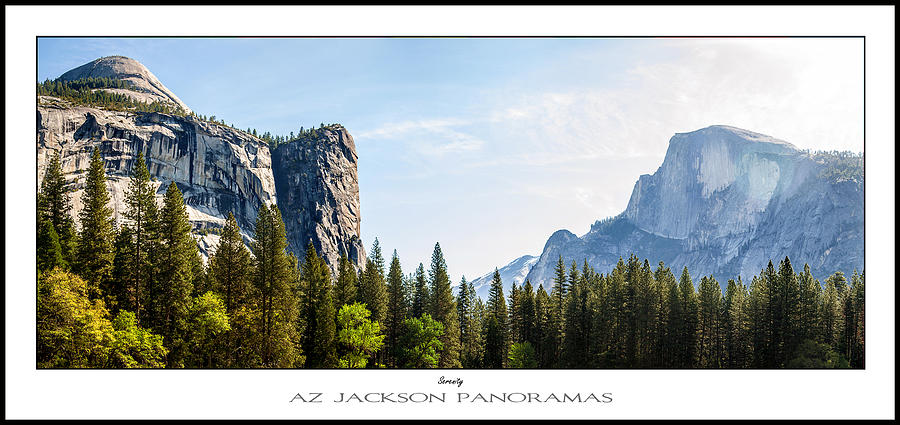 Yosemite National Park Photograph - Serenity Poster Print by Az Jackson