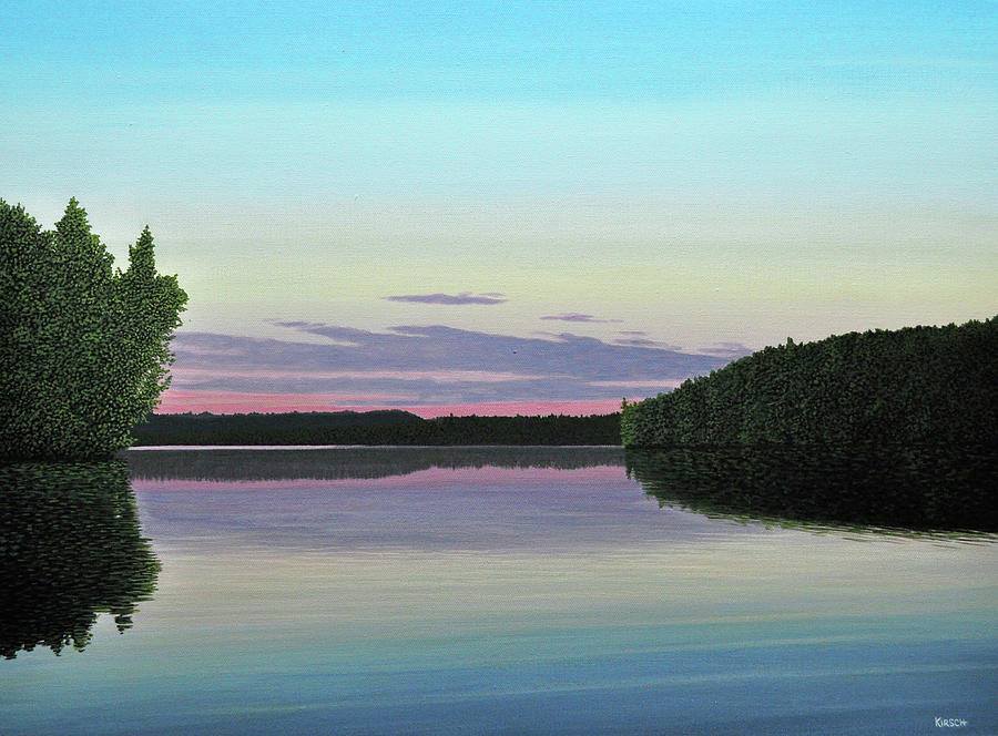 Serenity Skies Painting by Kenneth M Kirsch