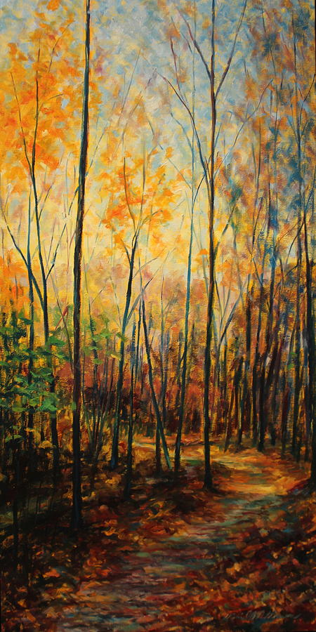 Serenitys Path Painting by Daniel W Green