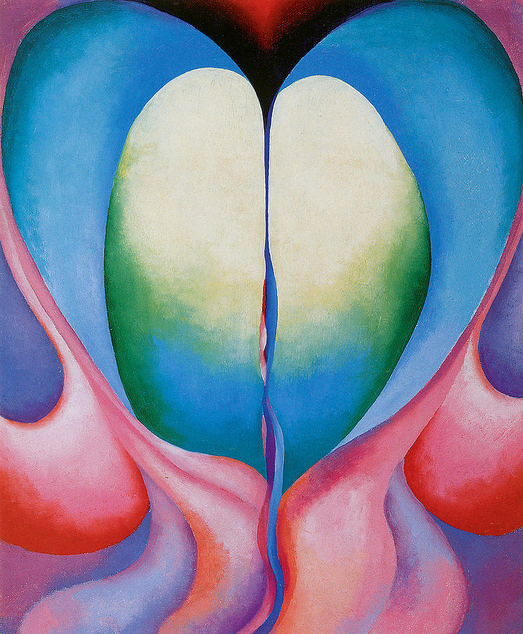 Series 1 No 8 Painting by Georgia O'keeffe