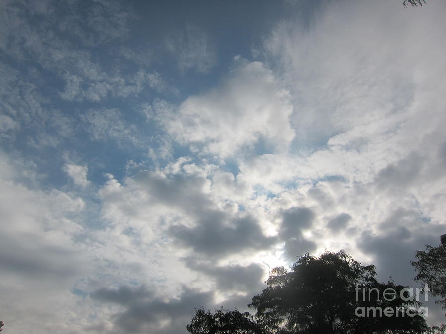 Series of Clouds 65 Photograph by Funmi Adeshina