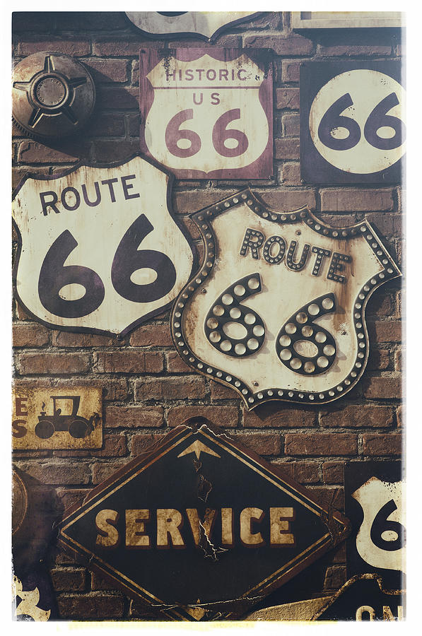 Service on Route 66 Photograph by Carter Jones | Fine Art America