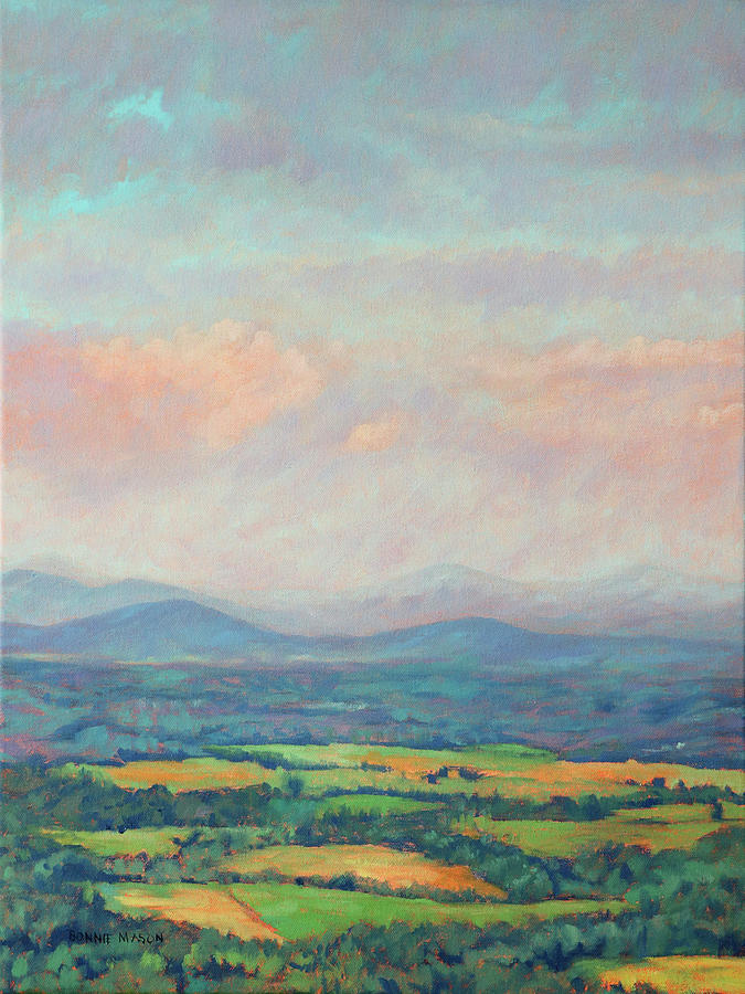 Landscape Painting - Set Free by Bonnie Mason