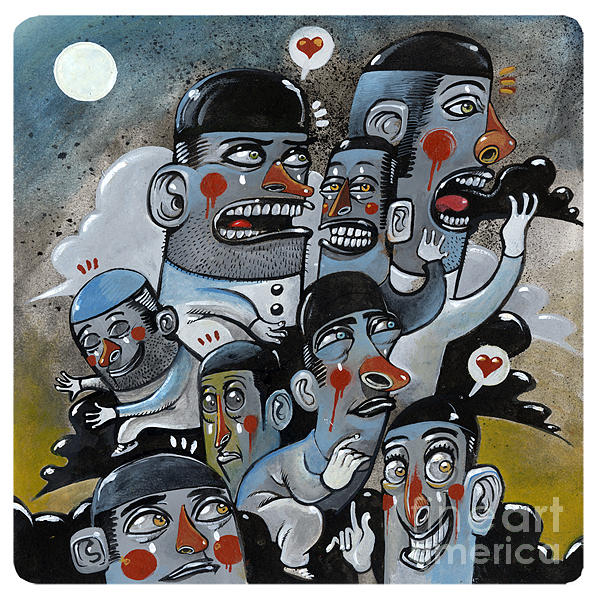 Sete Di Assoluto Painting by Diego Della Posta Sete Di Assoluto Painting by Diego Della Posta