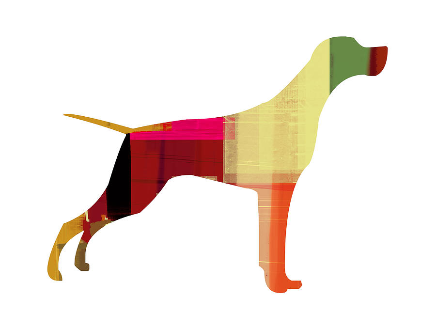 Setter Painting - Setter Pointer by Naxart Studio Setter Painting - Setter Pointer by Naxart Studio