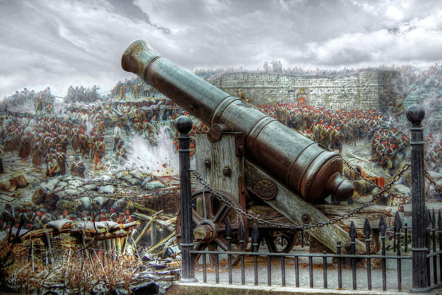 Sevastopol Cannon 1855 Digital Art by Pennie McCracken