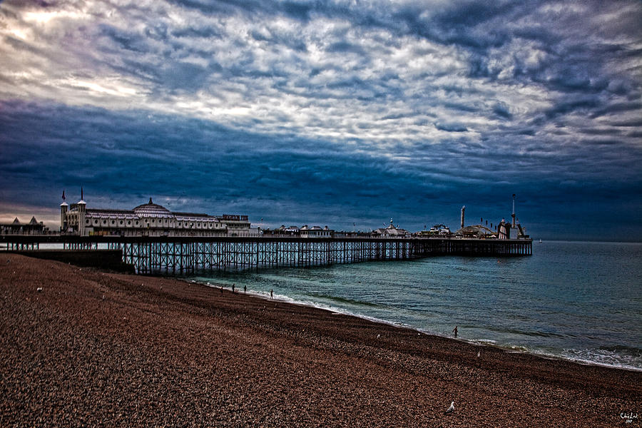 Seven AM on Brighton Seafront Photograph by Chris Lord - Fine Art America