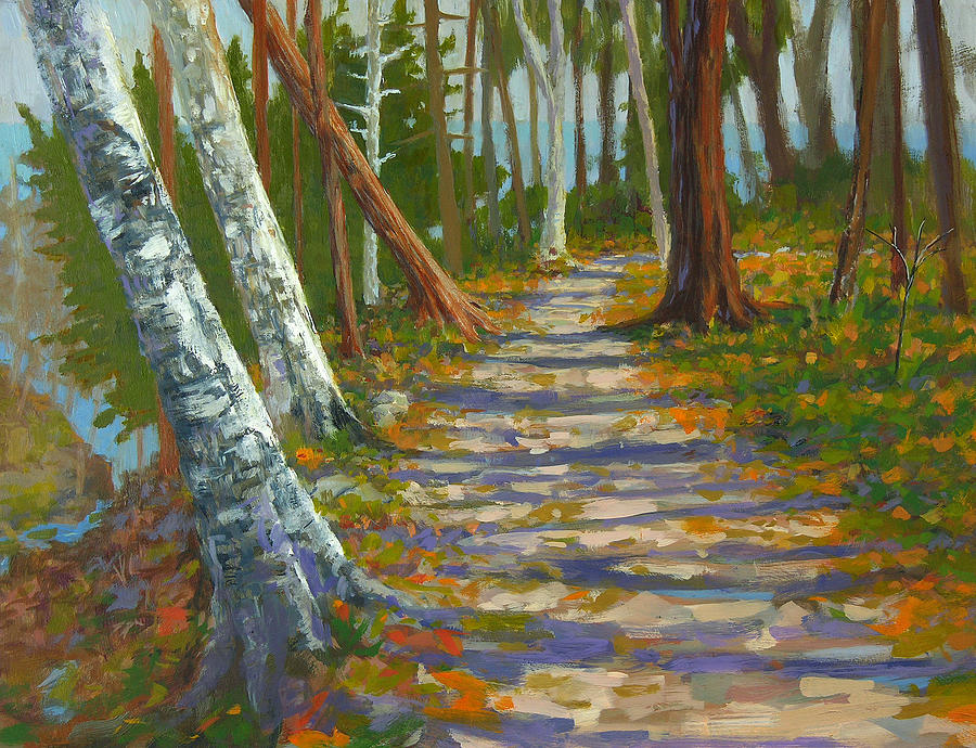 Plein Air Painting - Seven Bridges No. 2 by Anthony Sell Plein Air Painting - Seven Bridges No. 2 by Anthony Sell