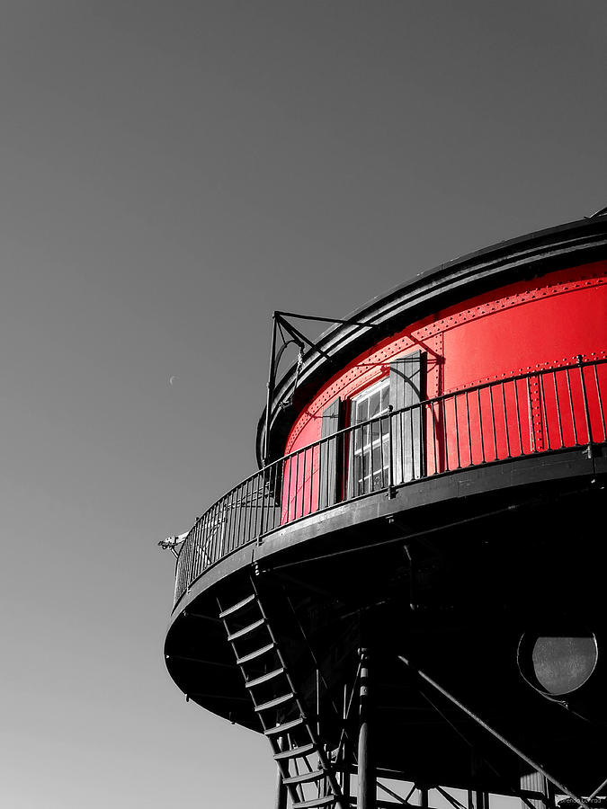 Lighthouse Photograph - Seven Foot Knoll Lighthouse by Dark Whimsy