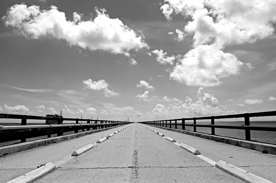 Seven Mile Bridge to Nowhere Photograph by Steve Natale