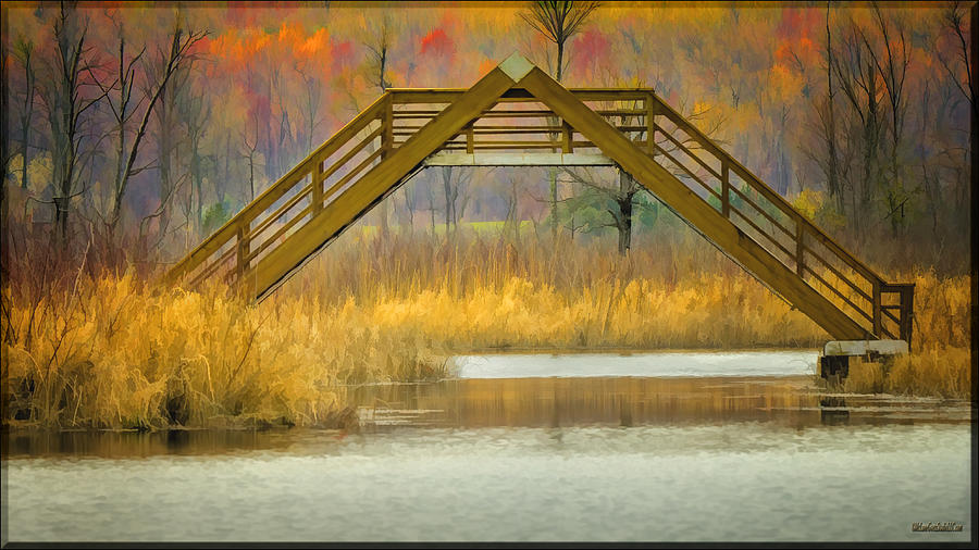 Seven Ponds A Frame Bridge Photograph by LeeAnn McLaneGoetz McLaneGoetzStudioLLCcom